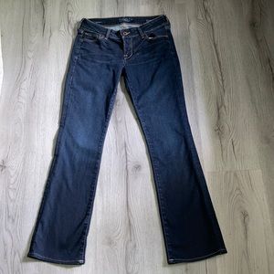 Lucky Brand Jeans Lolita boot dark wash sz 2/26R